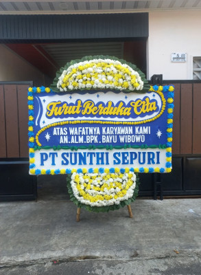 Papan Bunga Duka di Jaar
